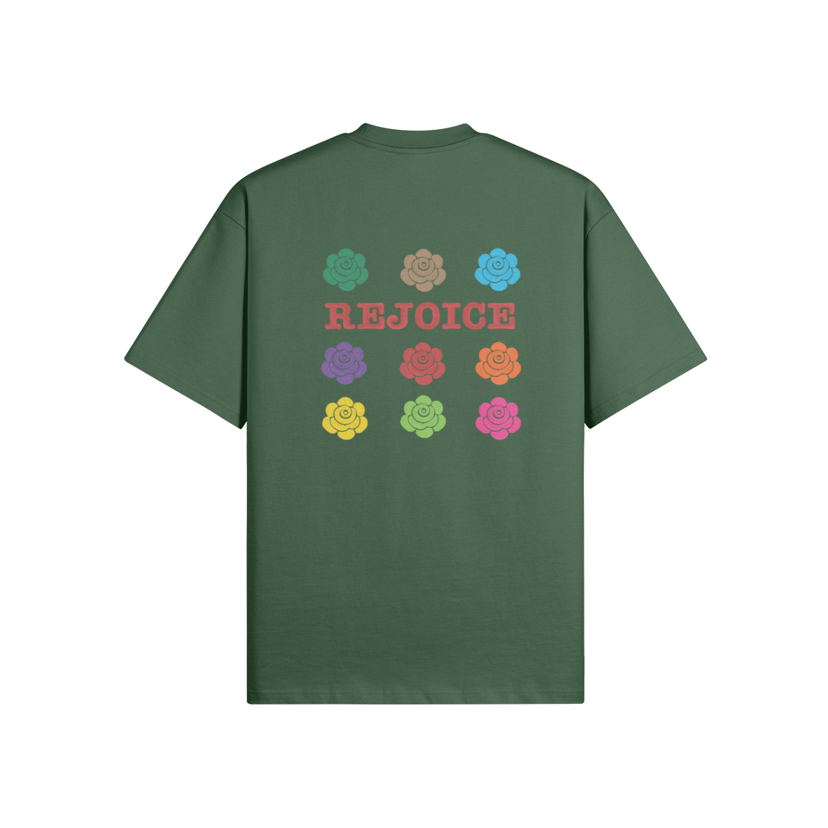 Joy & Rejoice Christian T-Shirt – Premium Oversized Unisex Tee