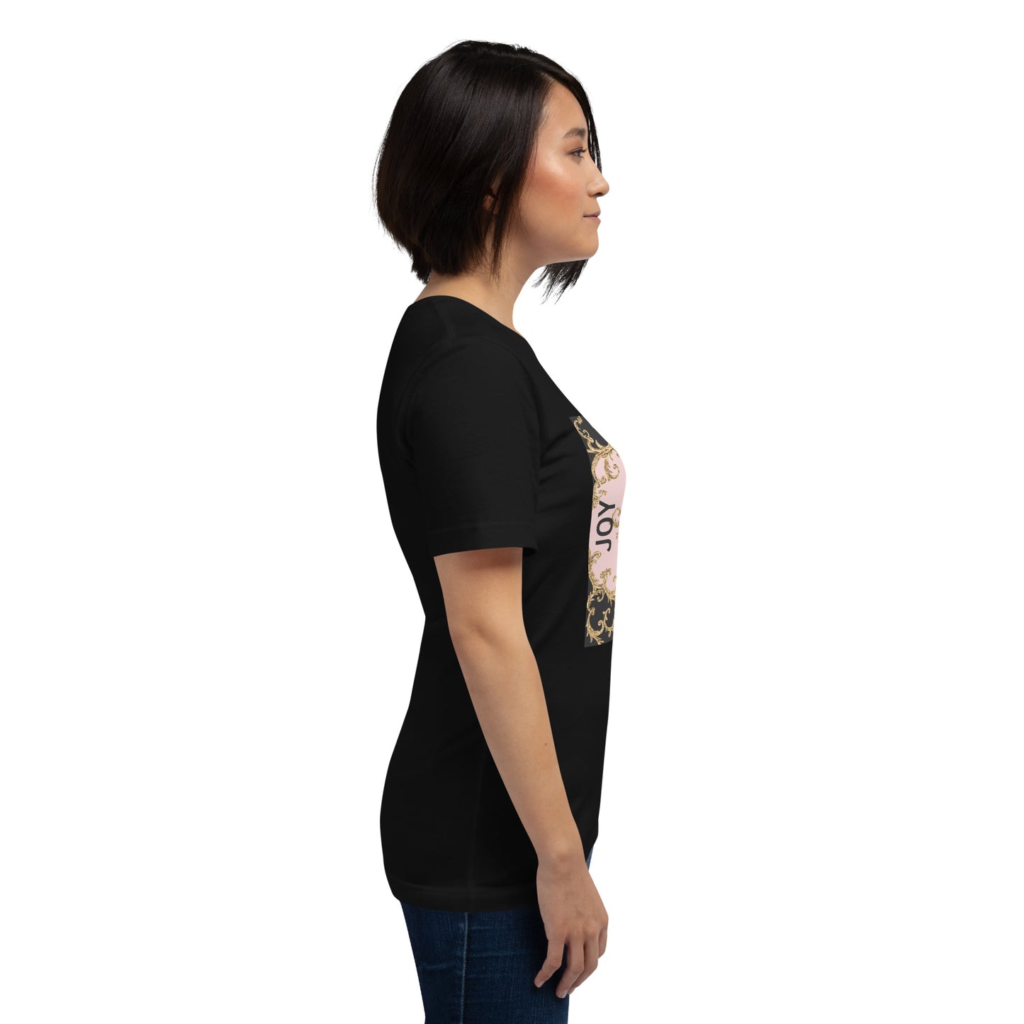 Love Trust Unisex T-shirt - Choose from Black, Heather Lilac, and Soft Cream