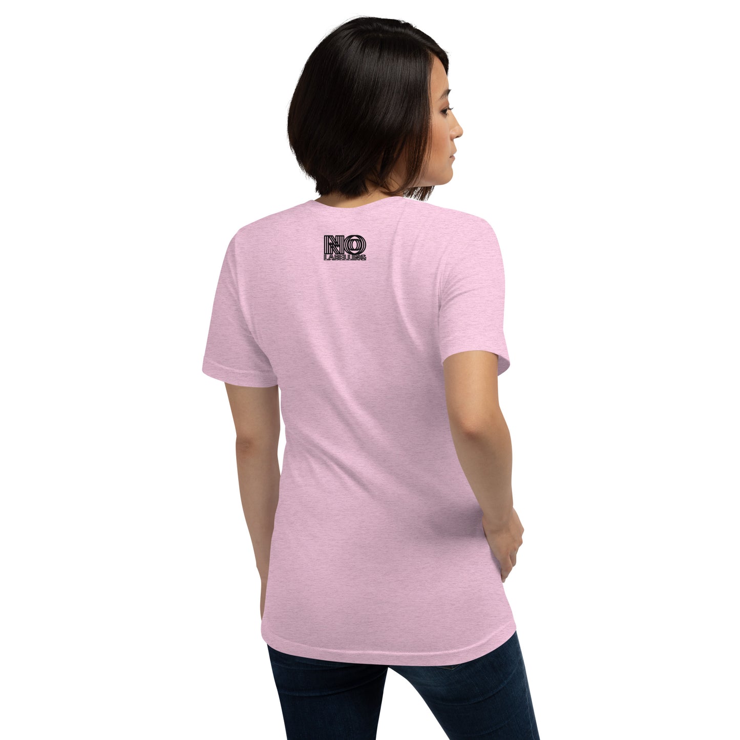 Love Trust Unisex T-shirt - Choose from Black, Heather Lilac, and Soft Cream