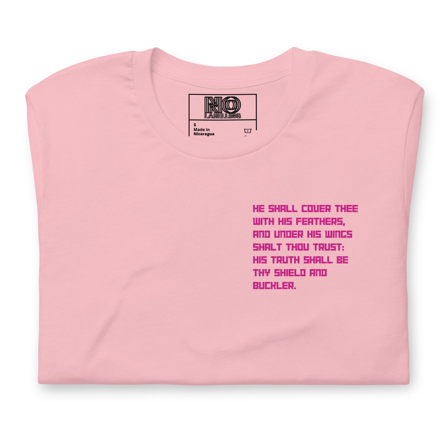 Psalm 91 T-Shirt For Women - 'Under The Shadow of The Almighty' - Christian Protection Shirt