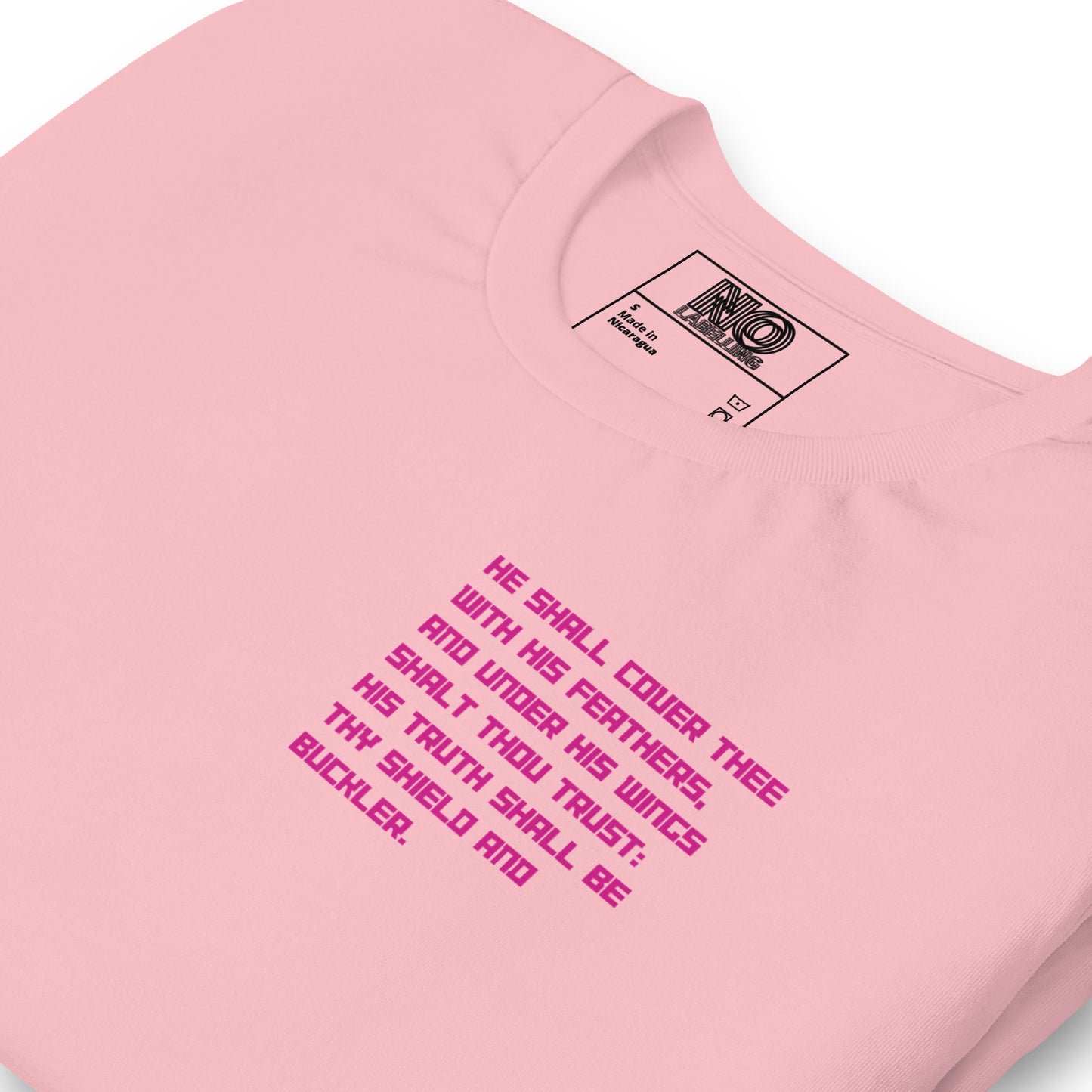 Psalm 91 T-Shirt For Women - 'Under The Shadow of The Almighty' - Christian Protection Shirt