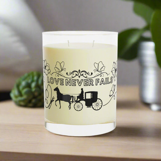 Valentine Gift Scented Candle - Ocean Mist & Moss, 11oz