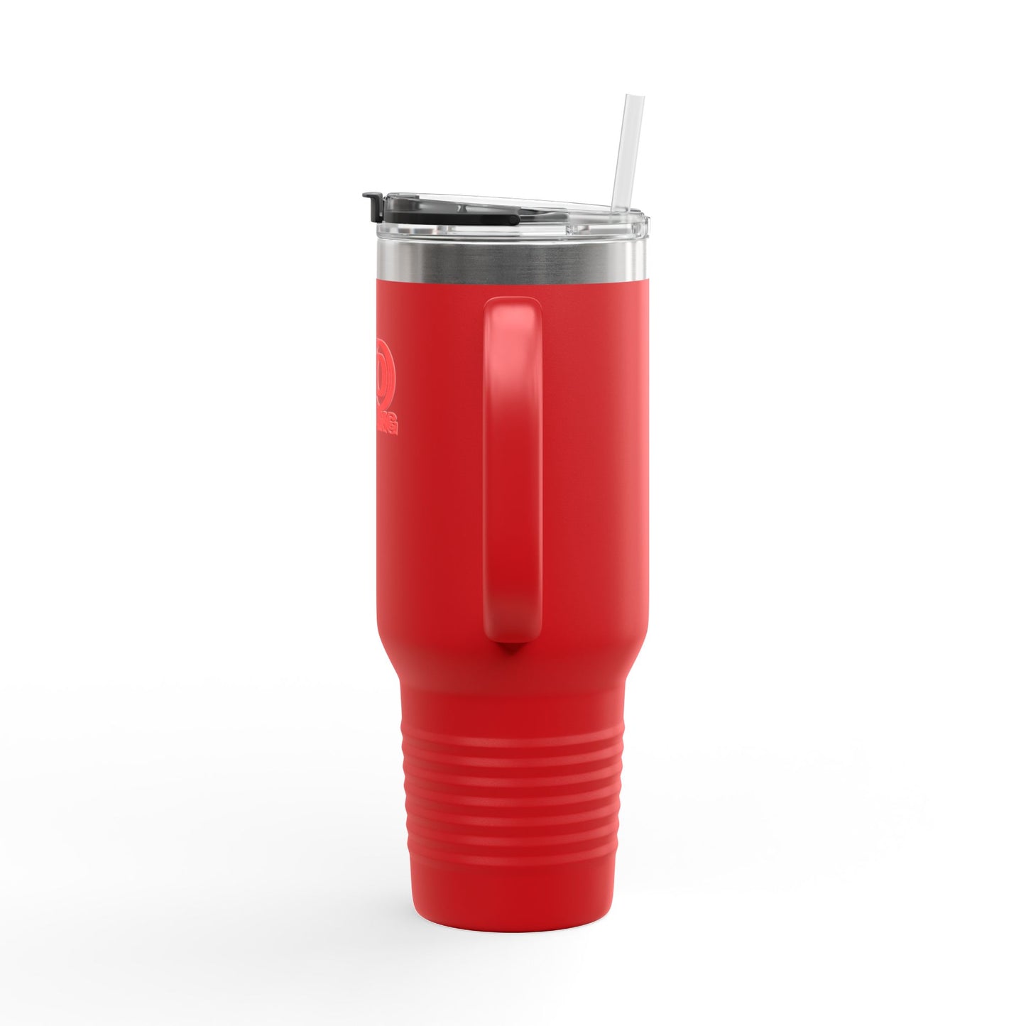 Red Insulated Travel Mug | 40oz with Straw | Perfect for Hot & Cold Beverages
