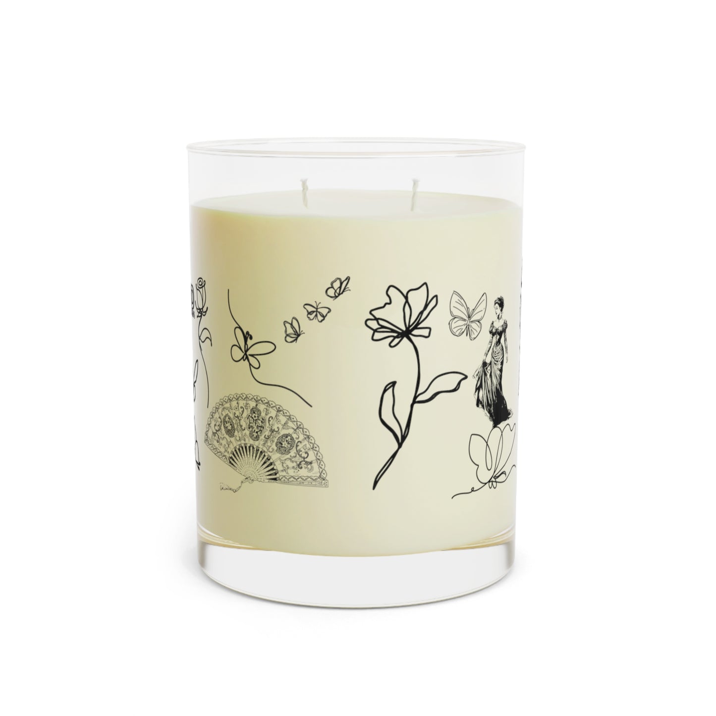 Valentine Gift Scented Candle - Ocean Mist & Moss, 11oz