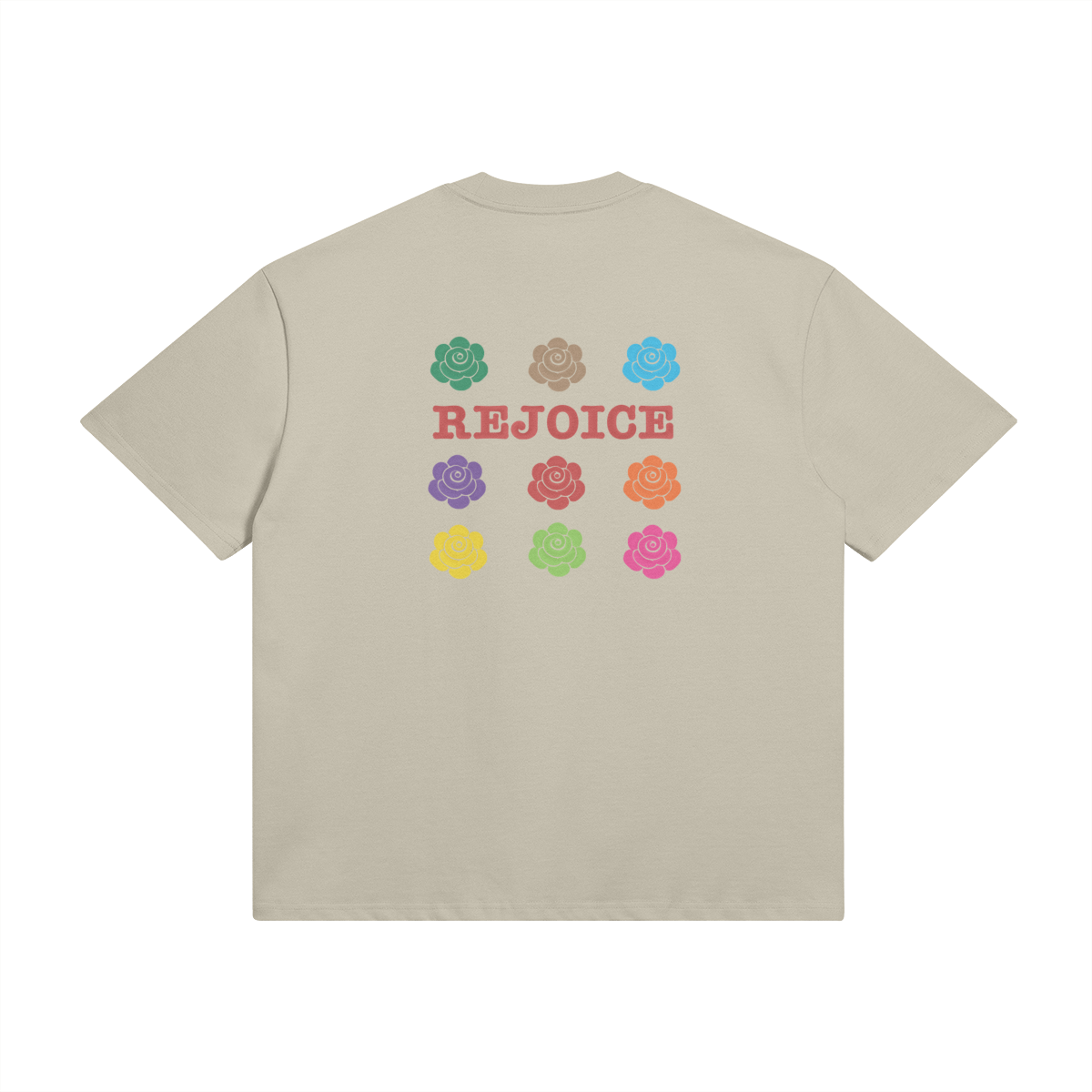 Joy & Rejoice Christian T-Shirt – Premium Oversized Unisex Tee