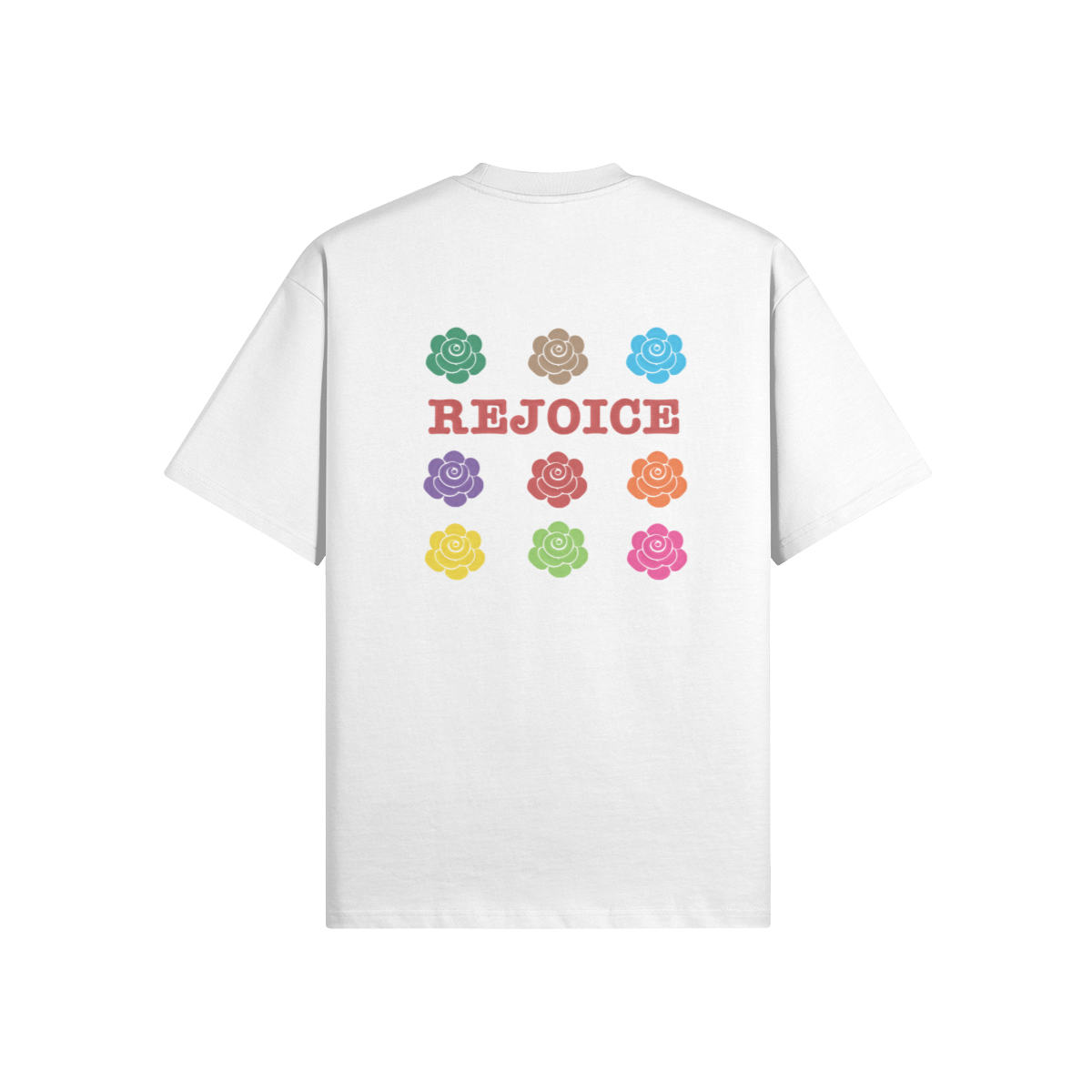 Joy & Rejoice Christian T-Shirt – Premium Oversized Unisex Tee