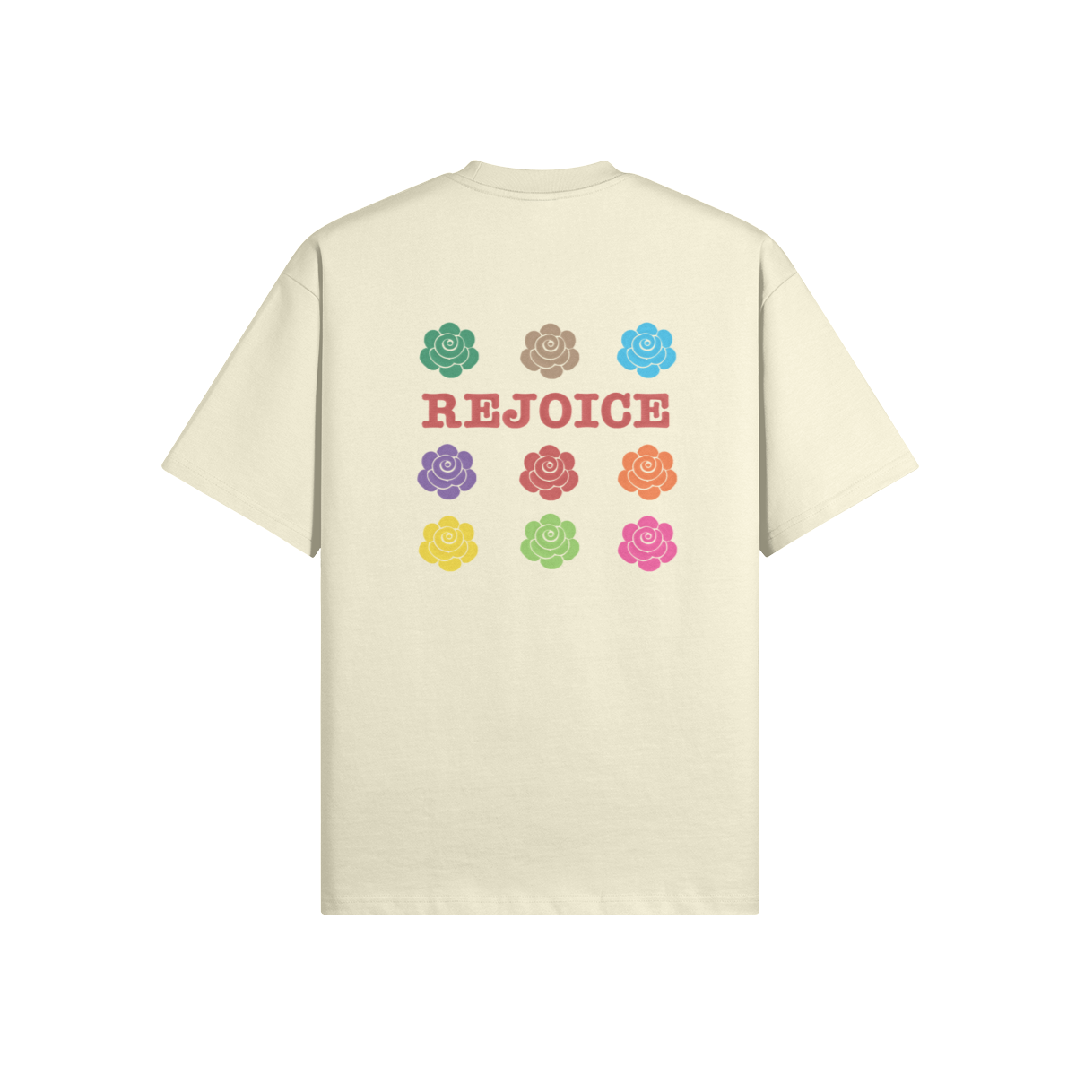 Joy & Rejoice Christian T-Shirt – Premium Oversized Unisex Tee