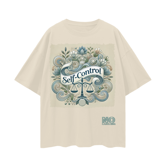 Oversize Deep Drop Shoulder Tee - 190 GSM