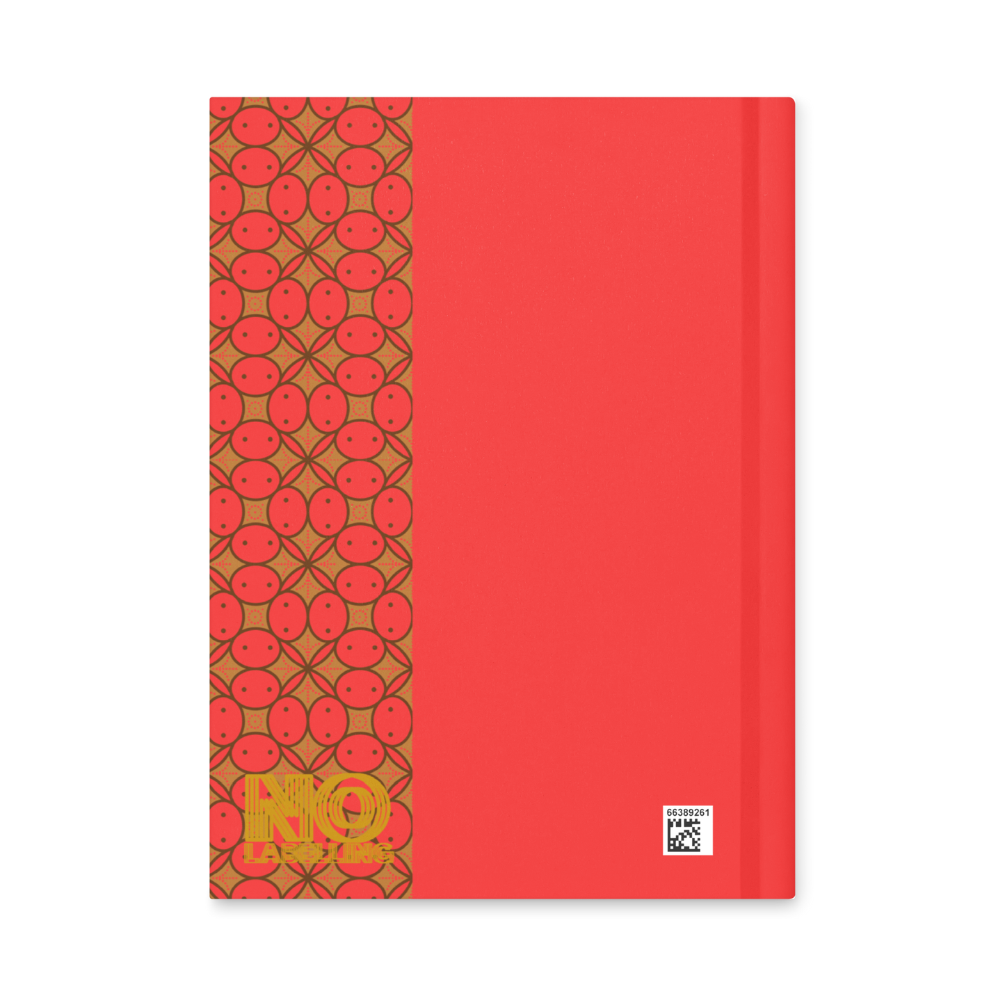 Love Never Fails Bold Red Hardcover Journal | 1 Corinthians 13:8 Christian Prayer Notebook