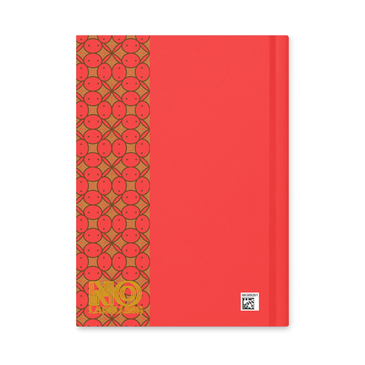 Love Never Fails Bold Red Hardcover Journal | 1 Corinthians 13:8 Christian Prayer Notebook