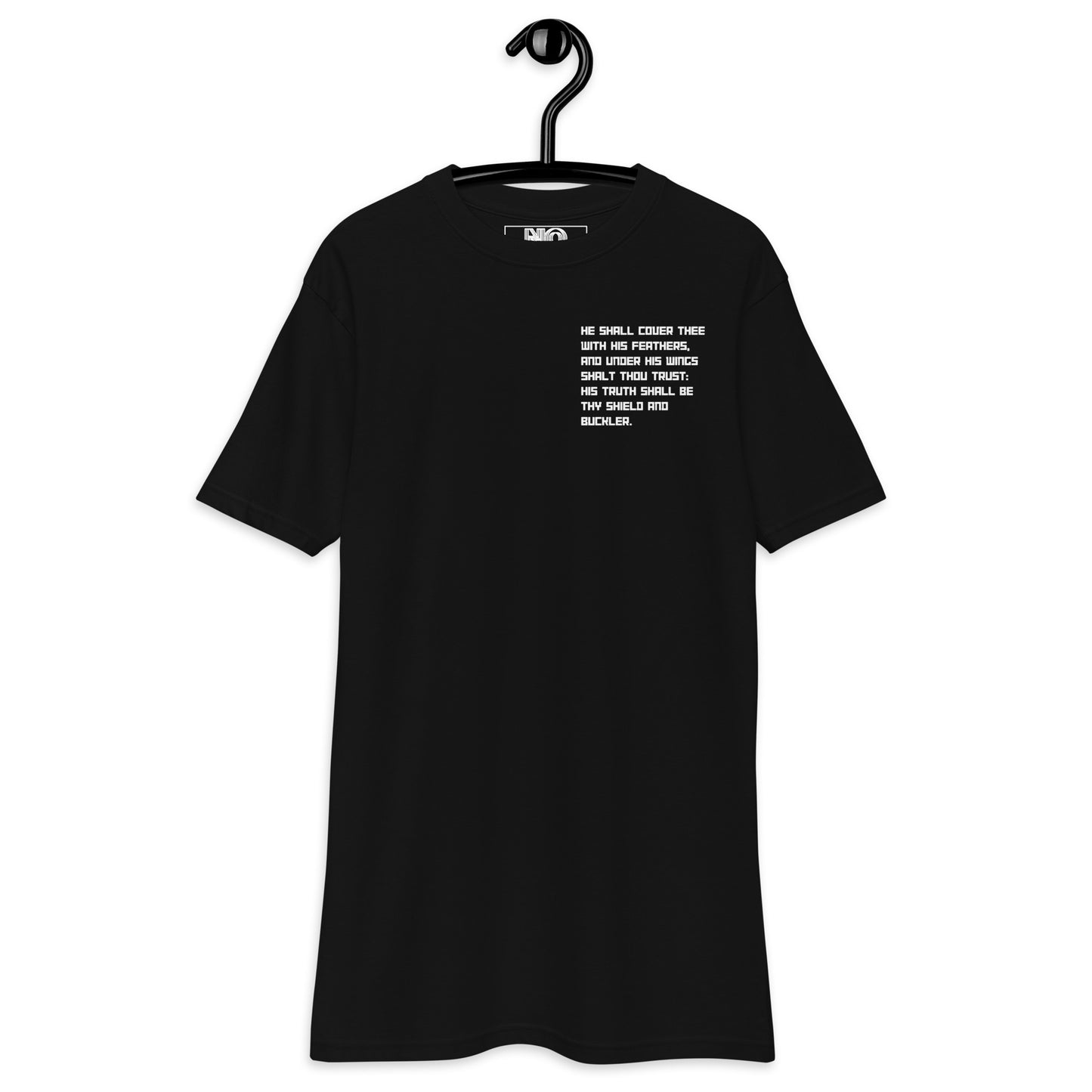 Psalm 91 T-Shirt Men's - 'He Who Dwells In The Secret Place' - Premium Heavyweight Christian Shirt