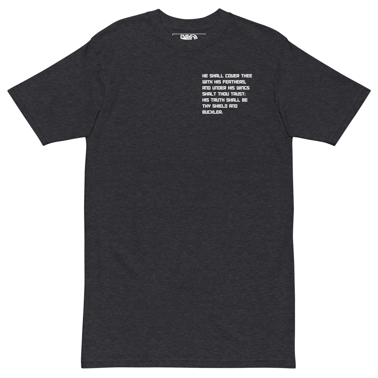 Psalm 91 T-Shirt Men's - 'He Who Dwells In The Secret Place' - Premium Heavyweight Christian Shirt