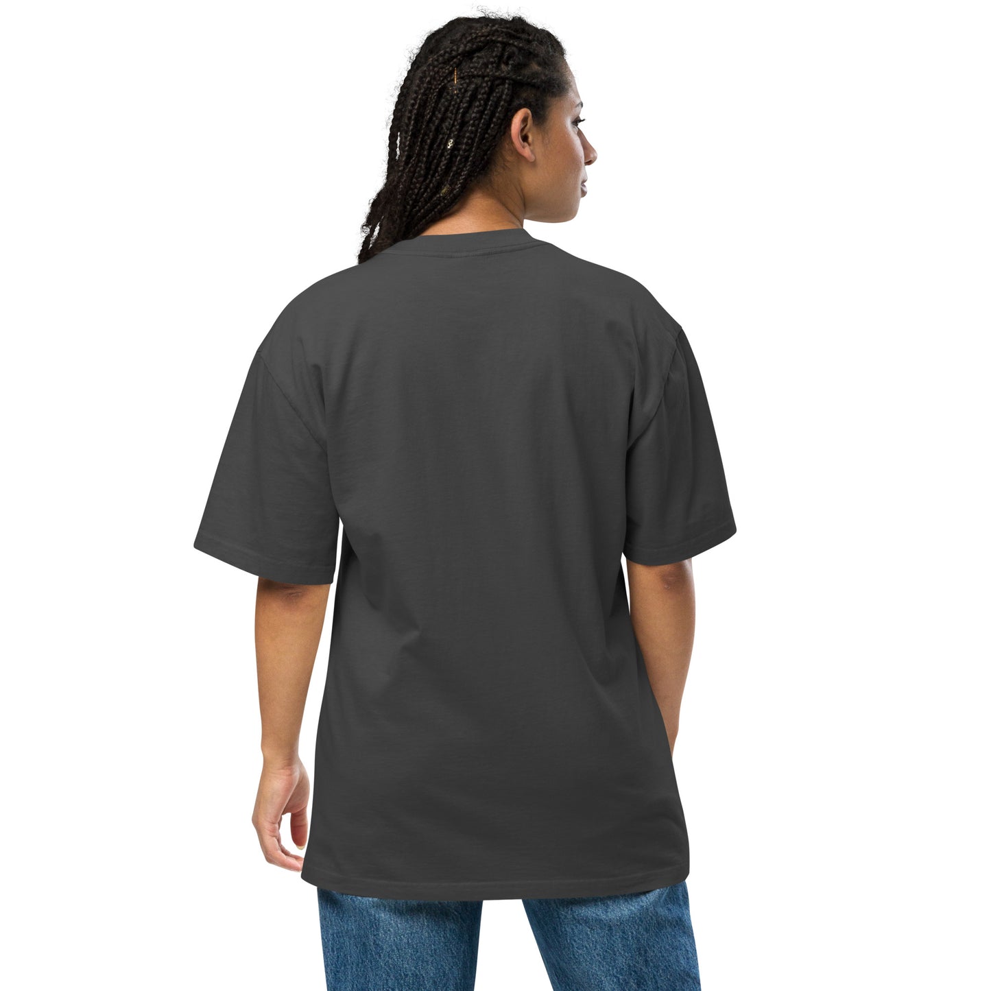 Bible Quote T-Shirt, Oversized faded t-shirt