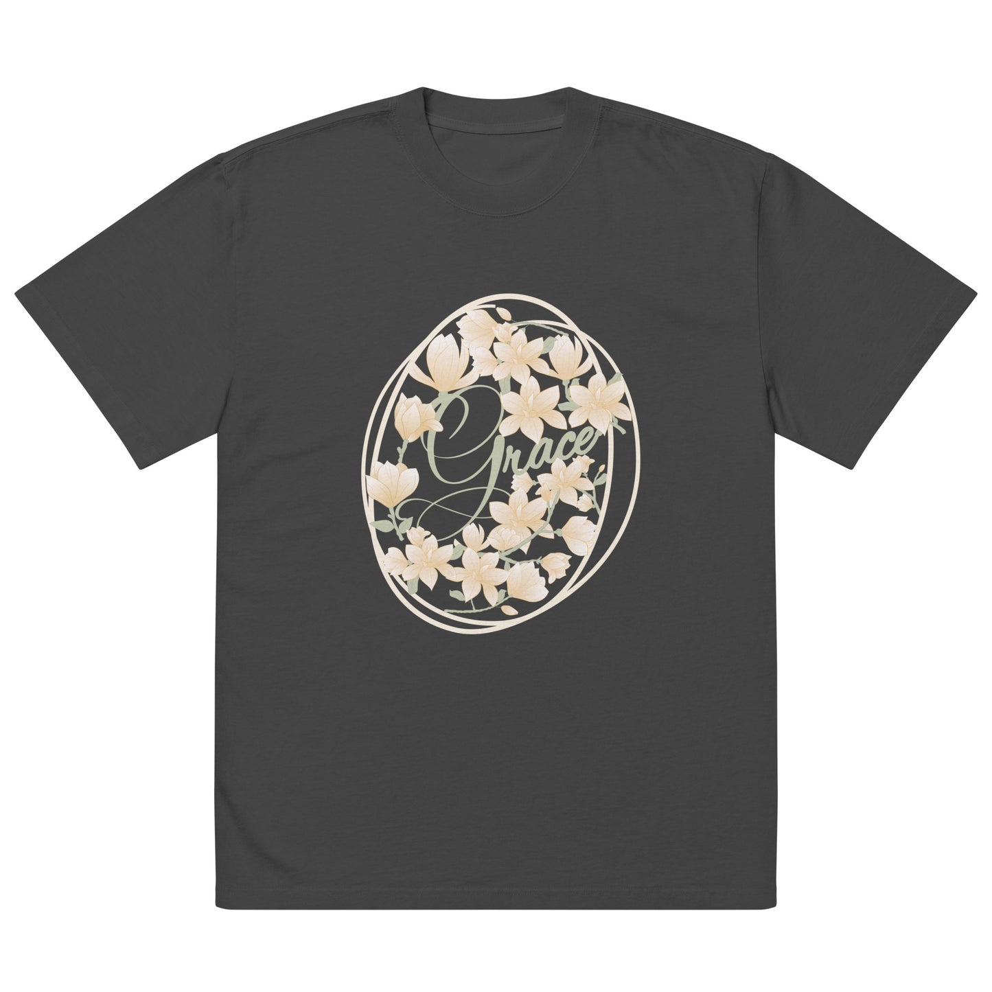 Oversized faded Grace T-shirt