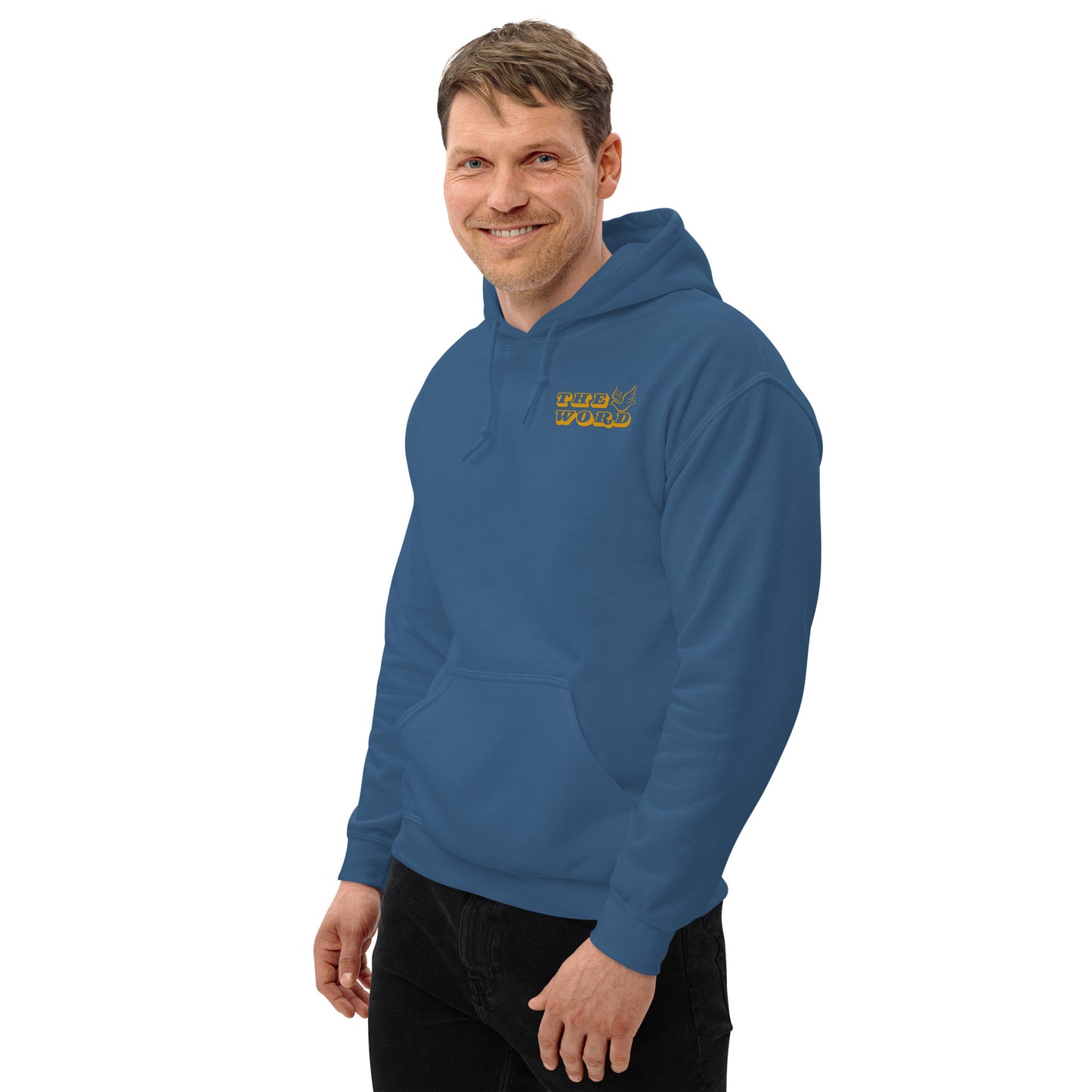 John 1:1 Christian Hoodie - 'In The Beginning Was The Word' - Unisex Faith Hoodie for Hope & Trust