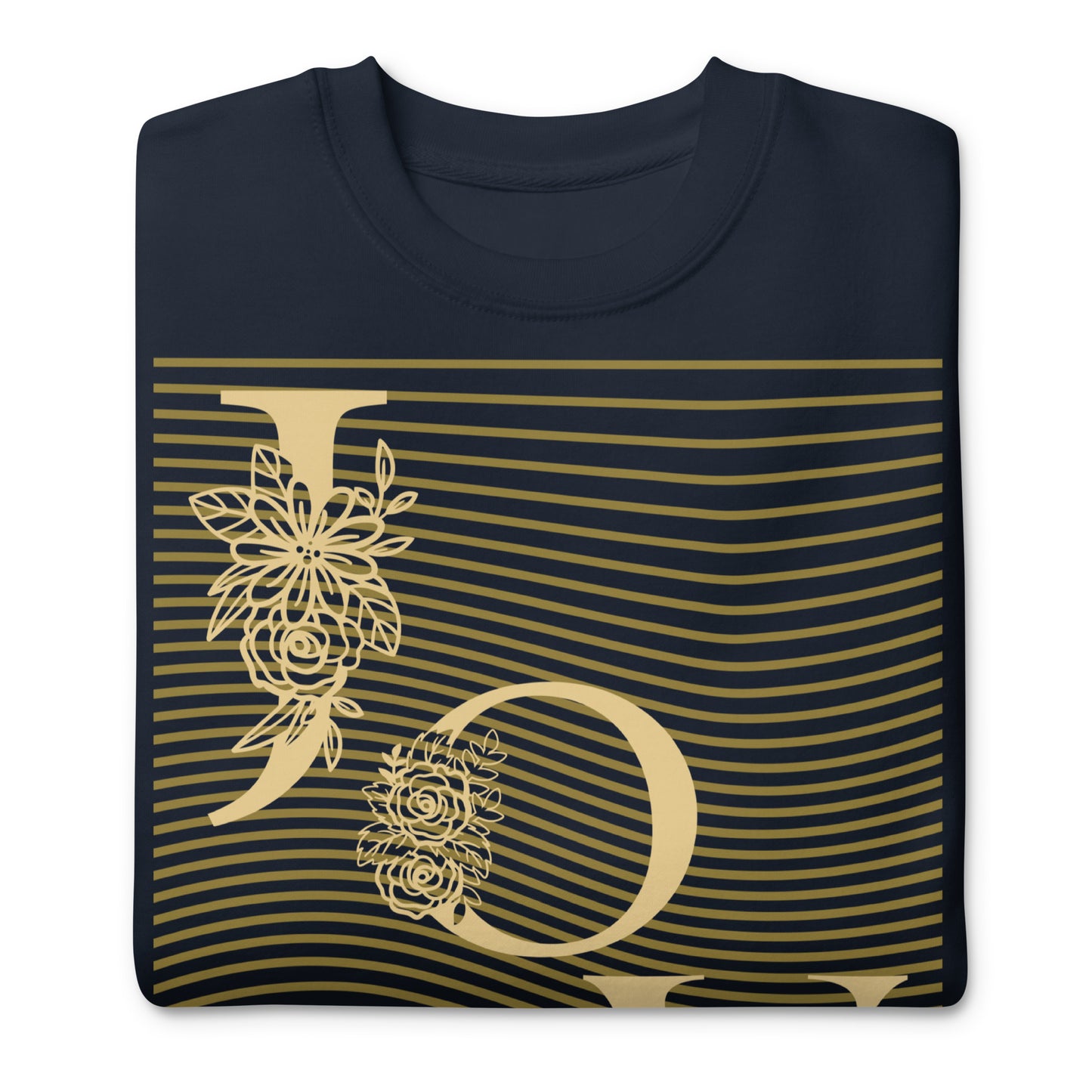 Joy Christian Sweatshirt Romans 15:13 - Hope & Peace Design - Premium Unisex Faith Sweatshirt