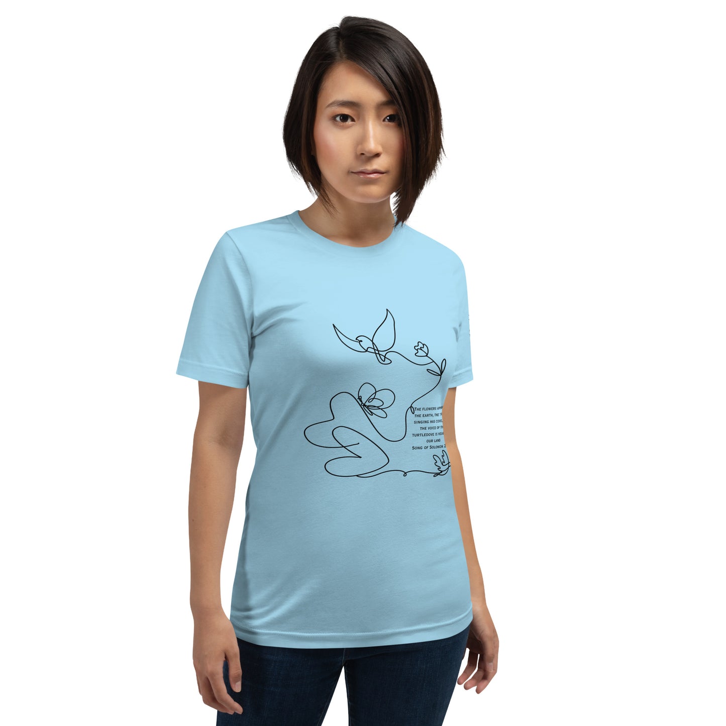 Song of Solomon Bible Verse T-Shirt – Christian Minimalist Scripture Tee - Unisex