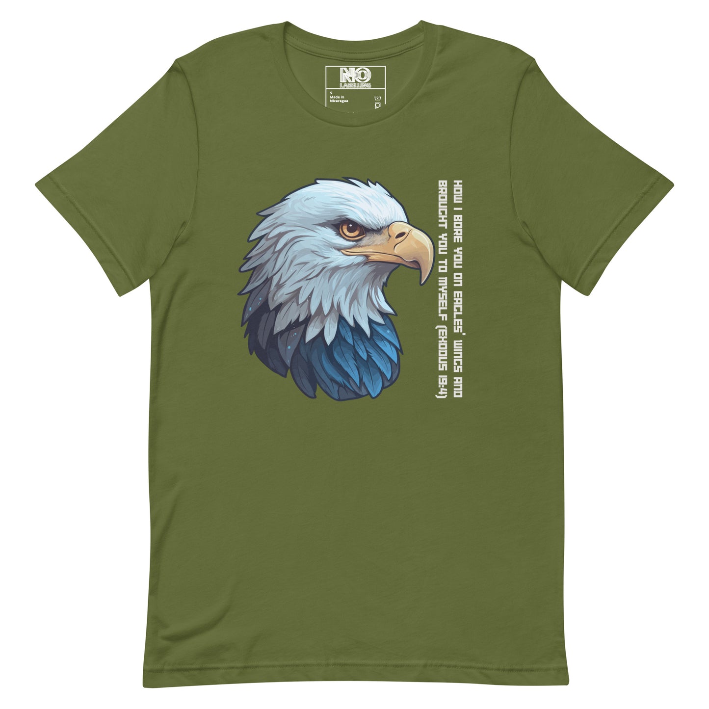 Bible quote t-shirt The Eagle, Unisex t-shirt