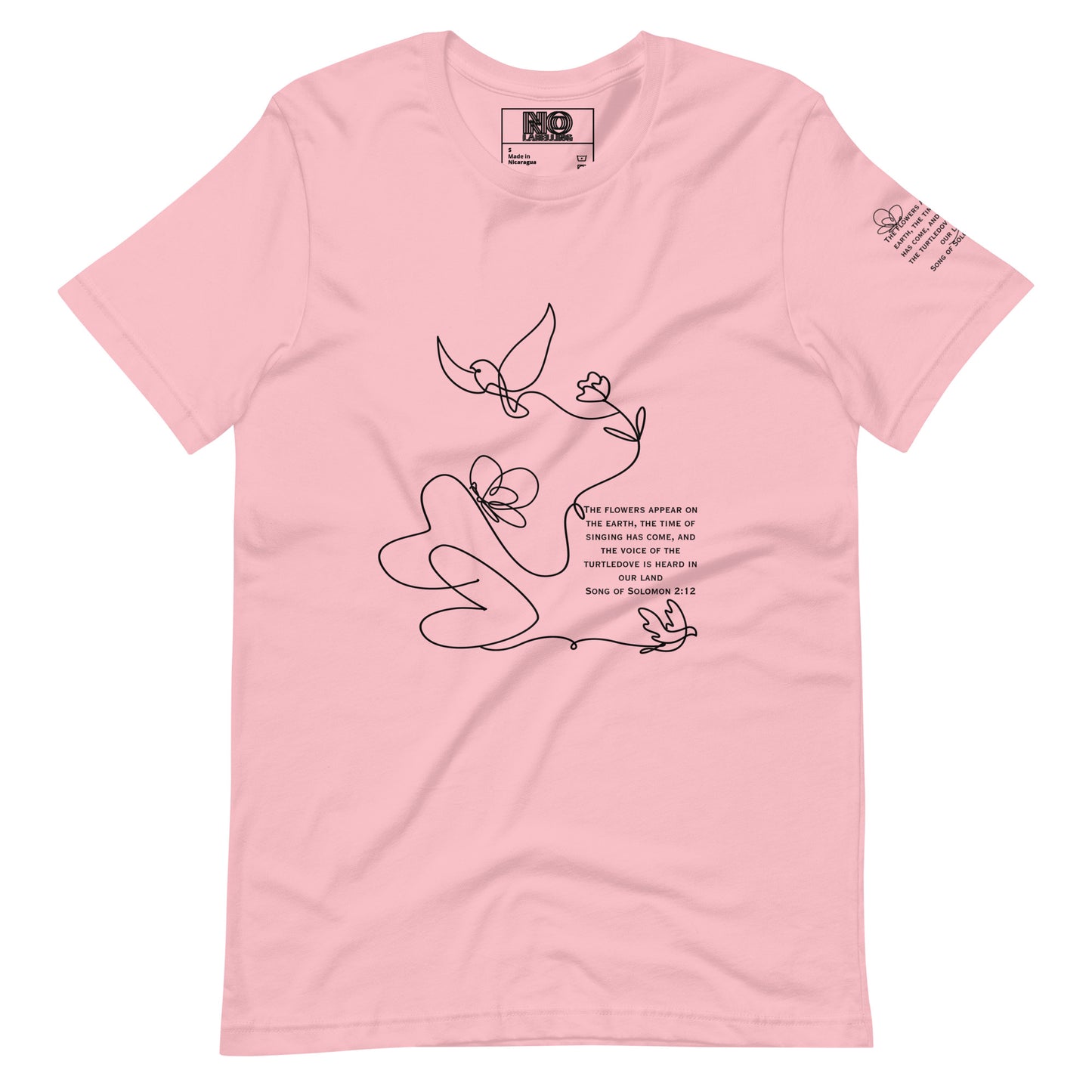 Song of Solomon Bible Verse T-Shirt – Christian Minimalist Scripture Tee - Unisex