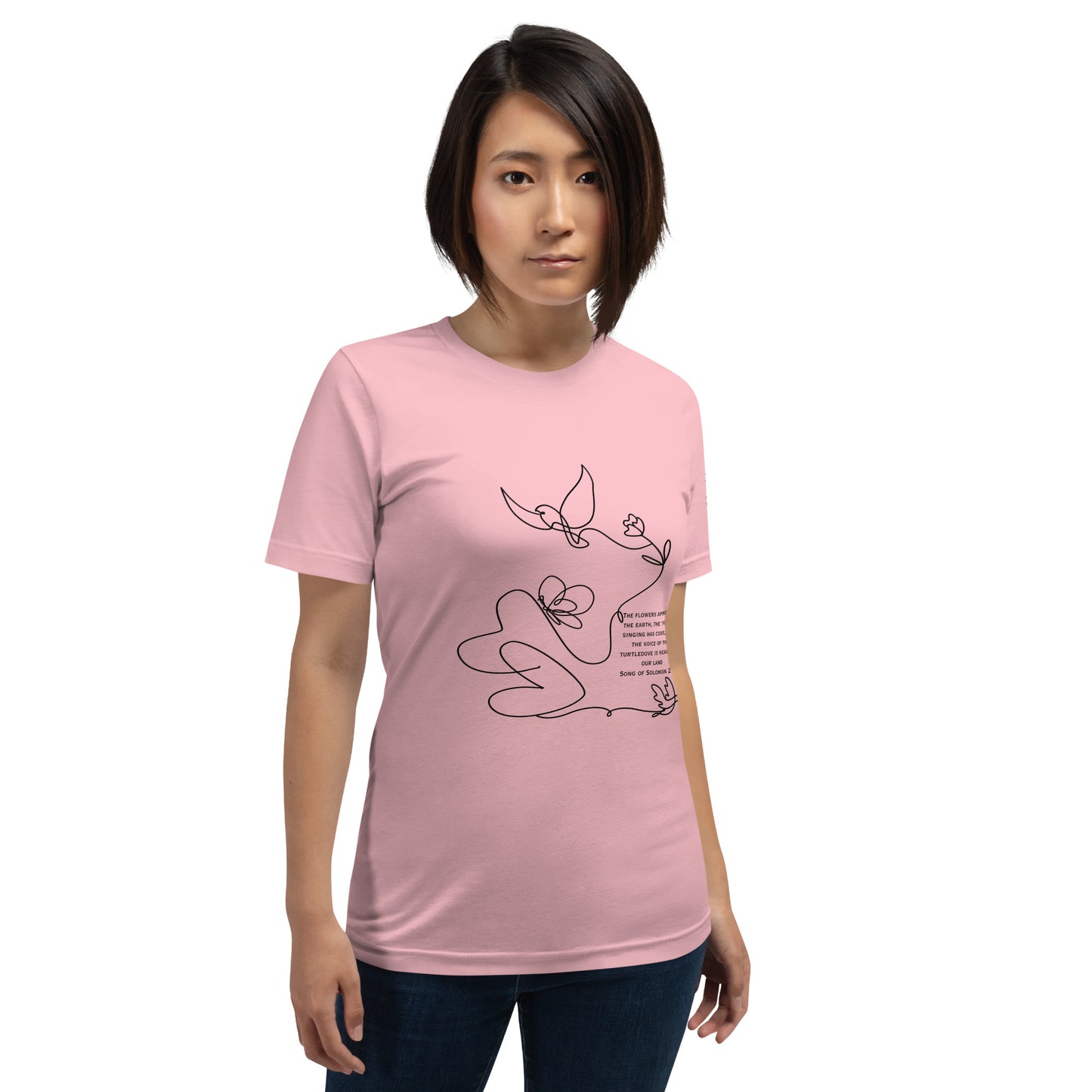 Song of Solomon Bible Verse T-Shirt – Christian Minimalist Scripture Tee - Unisex