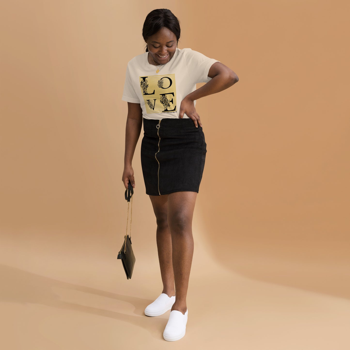 Love Unisex T-shirt - Available in White or Cream
