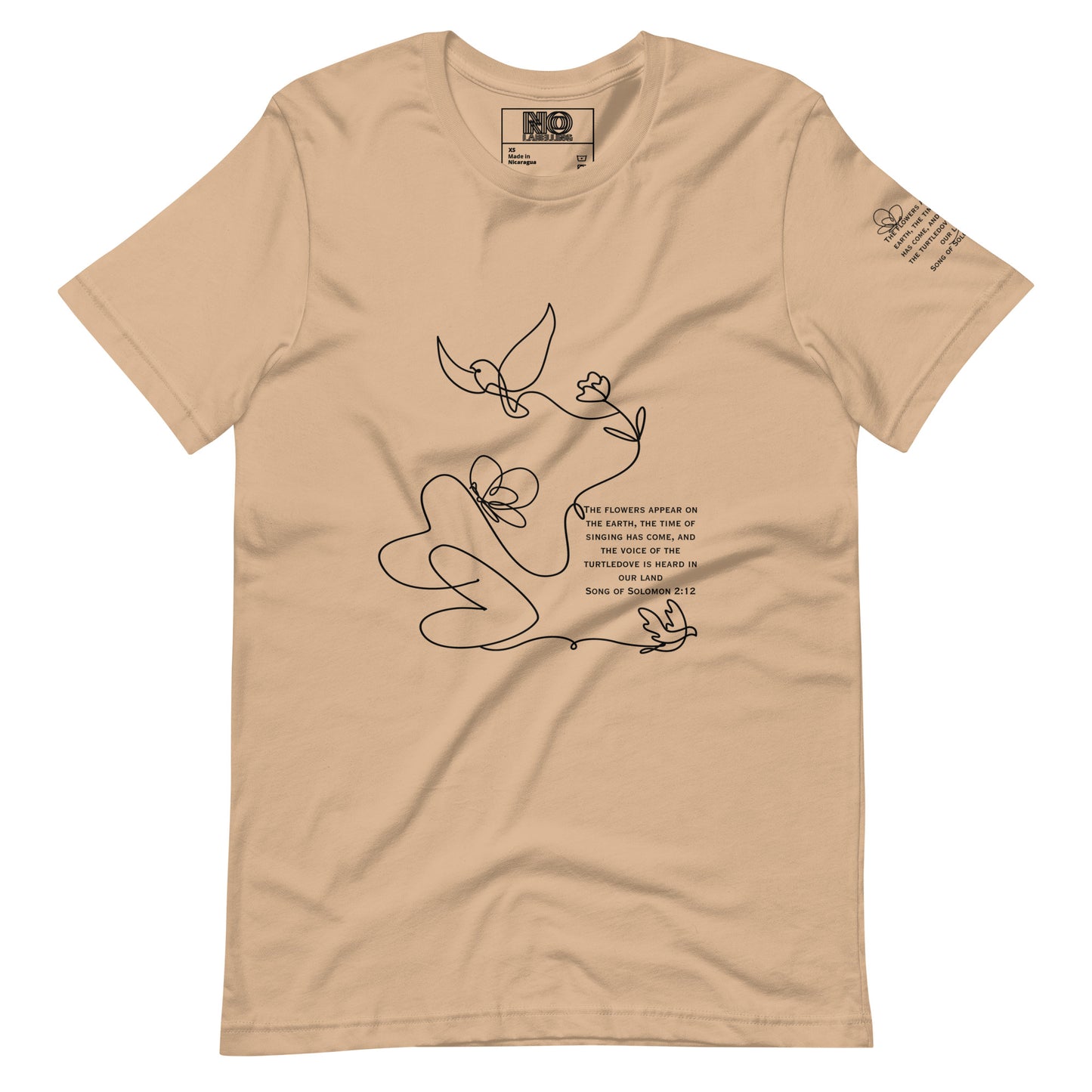 Song of Solomon Bible Verse T-Shirt – Christian Minimalist Scripture Tee - Unisex