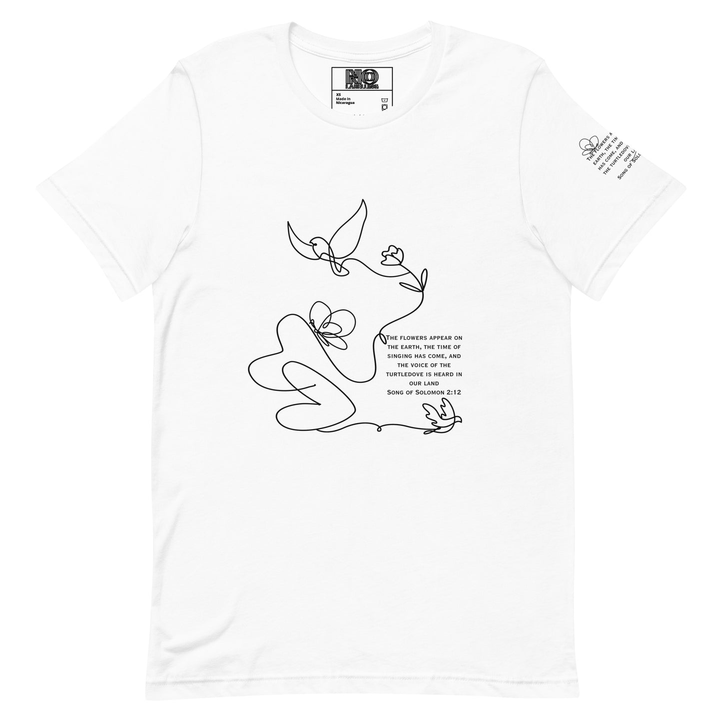 Song of Solomon Bible Verse T-Shirt – Christian Minimalist Scripture Tee - Unisex