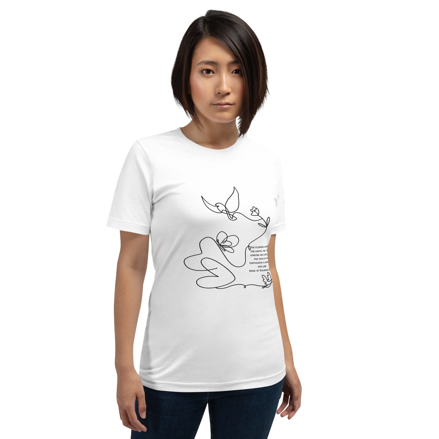Song of Solomon Bible Verse T-Shirt – Christian Minimalist Scripture Tee - Unisex