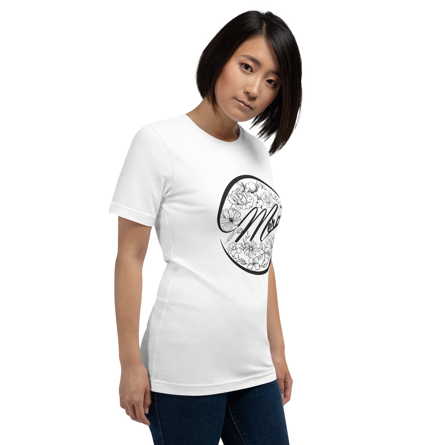 Mercy Unisex T-shirt - Choose from Tan or White